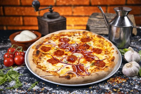 4 Formaggi salam picant